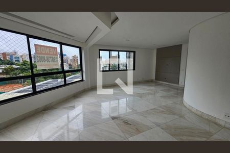 Sala de apartamento à venda com 4 quartos, 178m² em Serra, Belo Horizonte