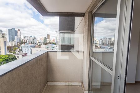 Varanda da Sala de apartamento à venda com 3 quartos, 89m² em Serra, Belo Horizonte