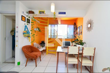 Sala de apartamento à venda com 2 quartos, 130m² em Graça, Belo Horizonte