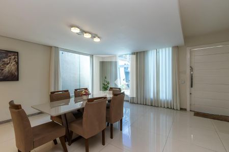 Sala de Jantar de apartamento à venda com 3 quartos, 200m² em Heliópolis, Belo Horizonte