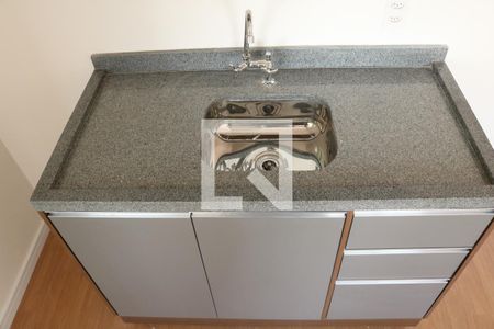 Sala/Cozinha de apartamento à venda com 1 quarto, 25m² em Barra Funda, São Paulo