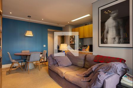 Sala de apartamento para alugar com 1 quarto, 55m² em Cerqueira César, São Paulo