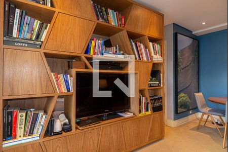 Sala de apartamento para alugar com 1 quarto, 55m² em Cerqueira César, São Paulo