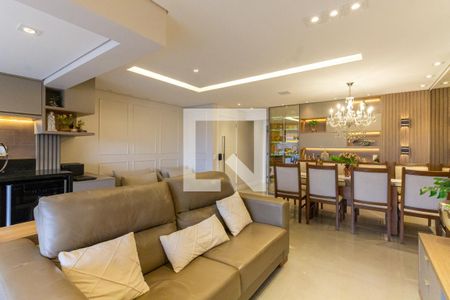 Sala de apartamento à venda com 3 quartos, 107m² em Chácara Califórnia, São Paulo