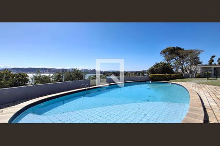 Área comum - Piscina de apartamento para alugar com 3 quartos, 174m² em Bom Abrigo, Florianópolis