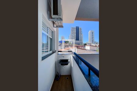 Varanda do Quarto de apartamento para alugar com 1 quarto, 45m² em Vila Prudente, São Paulo