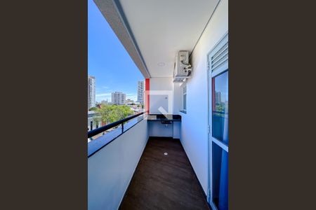 Varanda da Sala de apartamento para alugar com 1 quarto, 45m² em Vila Prudente, São Paulo