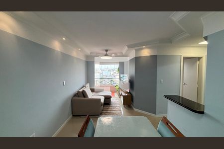 Sala  de apartamento à venda com 3 quartos, 69m² em Vila Leopoldina, Santo André