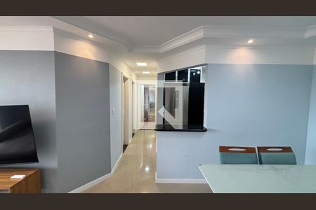 Sala  de apartamento à venda com 3 quartos, 69m² em Vila Leopoldina, Santo André