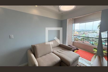 Sala  de apartamento à venda com 3 quartos, 69m² em Vila Leopoldina, Santo André