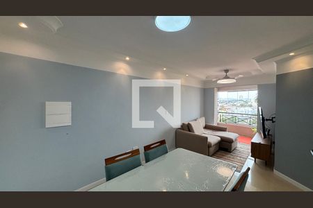 Sala  de apartamento à venda com 3 quartos, 69m² em Vila Leopoldina, Santo André
