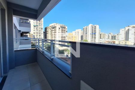 Varanda da Sala de apartamento à venda com 1 quarto, 40m² em Santa Rosa, Niterói