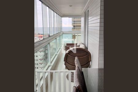 Varanda de apartamento para alugar com 3 quartos, 130m² em Cidade Ocian, Praia Grande