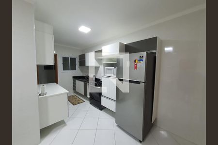Cozinha de apartamento para alugar com 3 quartos, 130m² em Cidade Ocian, Praia Grande