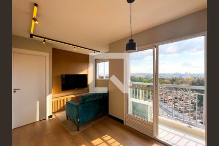 Sala de apartamento para alugar com 1 quarto, 40m² em Boaçava, São Paulo