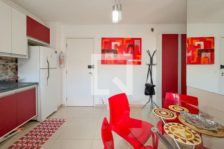 Sala/Cozinha de apartamento para alugar com 1 quarto, 30m² em Sé, São Paulo