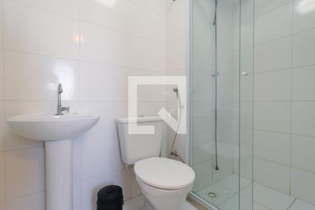 Banheiro de apartamento para alugar com 1 quarto, 24m² em Vila Nova das Belezas, São Paulo