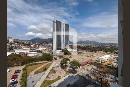 Vista Varanda Sala de apartamento para alugar com 2 quartos, 44m² em Santo Cristo, Rio de Janeiro