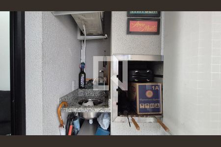 Sacada de apartamento à venda com 2 quartos, 59m² em Parque das Nações, Santo André