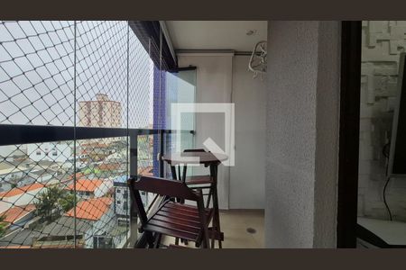 Sacada de apartamento à venda com 2 quartos, 59m² em Parque das Nações, Santo André