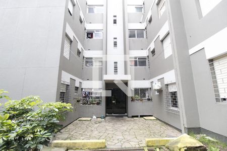 Fachada do bloco de apartamento à venda com 2 quartos, 59m² em Agronomia, Porto Alegre