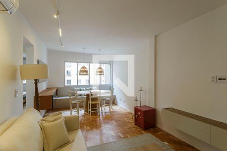 Sala de apartamento à venda com 2 quartos, 70m² em Indianópolis, São Paulo