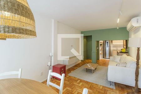 Sala de apartamento à venda com 2 quartos, 70m² em Indianópolis, São Paulo