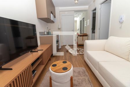 Sala de apartamento para alugar com 1 quarto, 28m² em Vila Romana, São Paulo