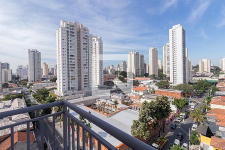 Vista da Sacada da Sala de apartamento para alugar com 1 quarto, 28m² em Vila Romana, São Paulo