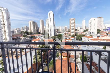 Sacada da Sala de apartamento para alugar com 1 quarto, 28m² em Vila Romana, São Paulo