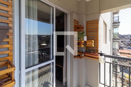 Sacada da Sala de apartamento para alugar com 2 quartos, 52m² em Vila Bela, São Paulo