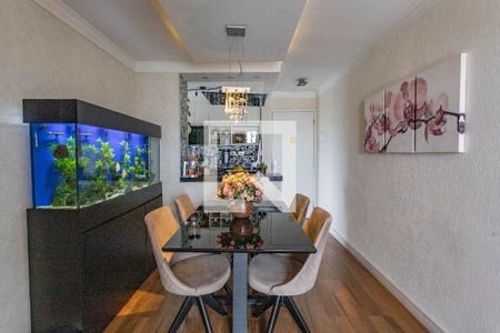 Sala de apartamento à venda com 3 quartos, 70m² em Taboão, Diadema