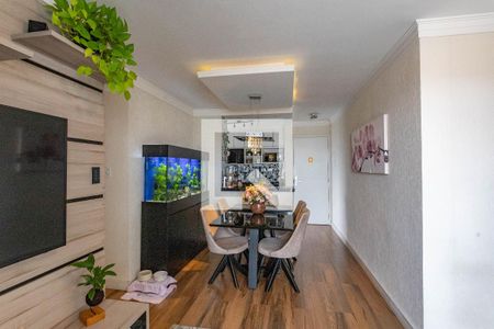 Sala de apartamento à venda com 3 quartos, 70m² em Taboão, Diadema