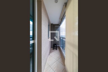 Varanda da Sala de apartamento à venda com 2 quartos, 66m² em Vila Andrade, São Paulo