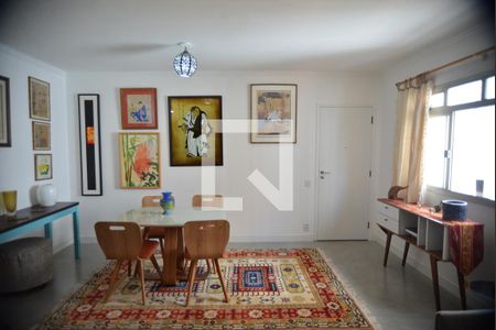Sala de apartamento à venda com 3 quartos, 124m² em Vila Bastos, Santo André