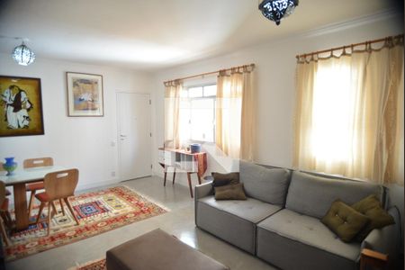 Sala de apartamento à venda com 3 quartos, 124m² em Vila Bastos, Santo André