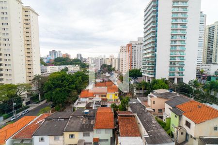 Vista da Sacada da Sala de apartamento à venda com 2 quartos, 72m² em Vila Clementino, São Paulo