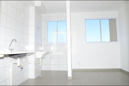 Sala/Cozinha de apartamento para alugar com 2 quartos, 41m² em São Gabriel, Belo Horizonte