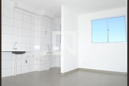 Sala/Cozinha de apartamento para alugar com 2 quartos, 41m² em São Gabriel, Belo Horizonte