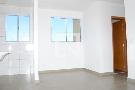 Sala/Cozinha de apartamento para alugar com 2 quartos, 41m² em São Gabriel, Belo Horizonte