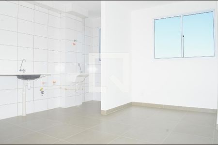 Sala/Cozinha de apartamento para alugar com 2 quartos, 41m² em São Gabriel, Belo Horizonte