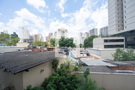 Vista da Sala/Quarto de kitnet/studio à venda com 1 quarto, 30m² em Vila Clementino, São Paulo