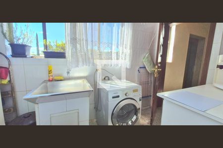 Área de Serviço de apartamento à venda com 2 quartos, 110m² em Várzea, Lagoa Santa