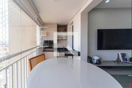 Varanda Gourmet de apartamento à venda com 2 quartos, 59m² em Campestre, Santo André