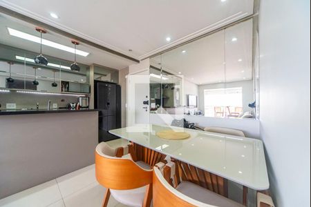 Sala de apartamento à venda com 2 quartos, 59m² em Campestre, Santo André