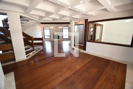 Sala de casa de condomínio para alugar com 4 quartos, 604m² em Loteamento Alphaville Campinas, Campinas