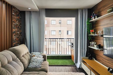 Sala de apartamento à venda com 2 quartos, 73m² em Nova Petrópolis, São Bernardo do Campo