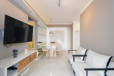 Sala de apartamento para alugar com 1 quarto, 50m² em Vila Andrade, São Paulo