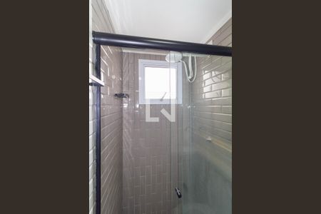 Banheiro da Suíte de apartamento à venda com 1 quarto, 40m² em Vila California, São Paulo