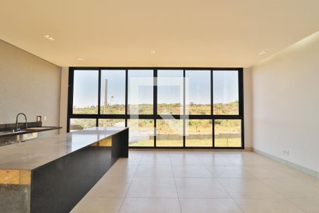 Sala de casa de condomínio para alugar com 3 quartos, 182m² em Granja Marileusa, Uberlândia